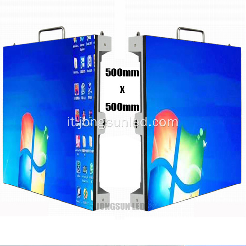 Display LED a colori Full HD a noleggio per esterni 500x500